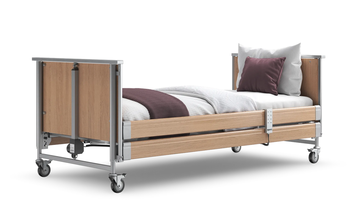Opera Beds Classic Electric Profiling Care Bed - Height Adjustable Medical Nursing Bed - Detail View 45