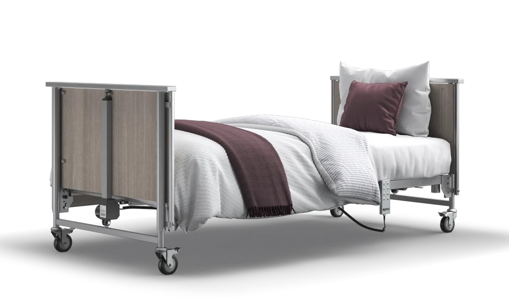 Opera Beds Classic Electric Profiling Care Bed - Height Adjustable Medical Nursing Bed - Detail View 38