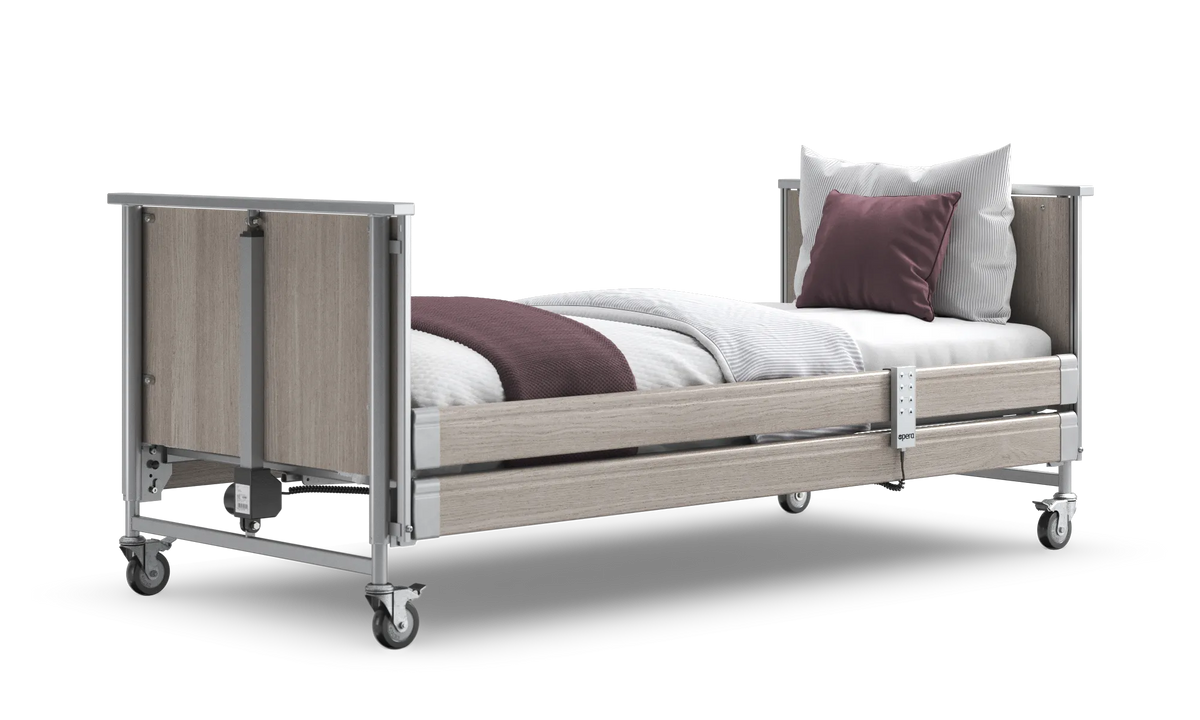 Opera Beds Classic Electric Profiling Care Bed - Height Adjustable Medical Nursing Bed - Detail View 56