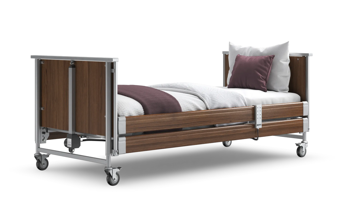 Opera Beds Classic Electric Profiling Care Bed - Height Adjustable Medical Nursing Bed - Detail View 50