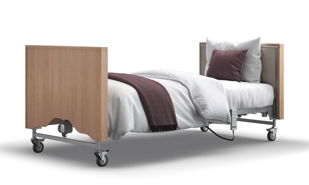 Opera Beds Classic Electric Profiling Care Bed - Height Adjustable Medical Nursing Bed - Detail View 31