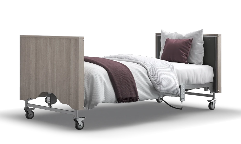 Opera Beds Classic Electric Profiling Care Bed - Height Adjustable Medical Nursing Bed - Detail View 42