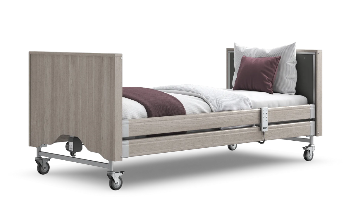 Opera Beds Classic Electric Profiling Care Bed - Height Adjustable Medical Nursing Bed - Detail View 60
