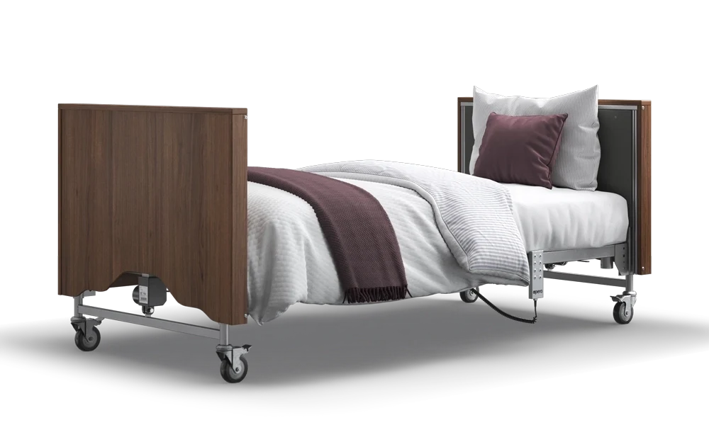 Opera Beds Classic Electric Profiling Care Bed - Height Adjustable Medical Nursing Bed - Detail View 36