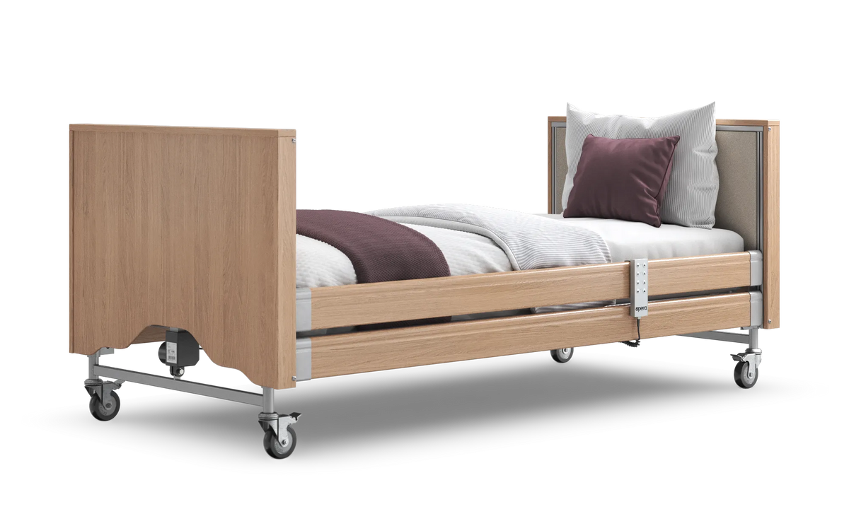 Opera Beds Classic Electric Profiling Care Bed - Height Adjustable Medical Nursing Bed - Main Product Image