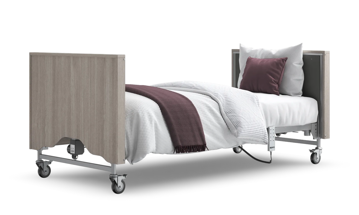Opera Beds Classic Electric Profiling Care Bed - Height Adjustable Medical Nursing Bed - Detail View 59