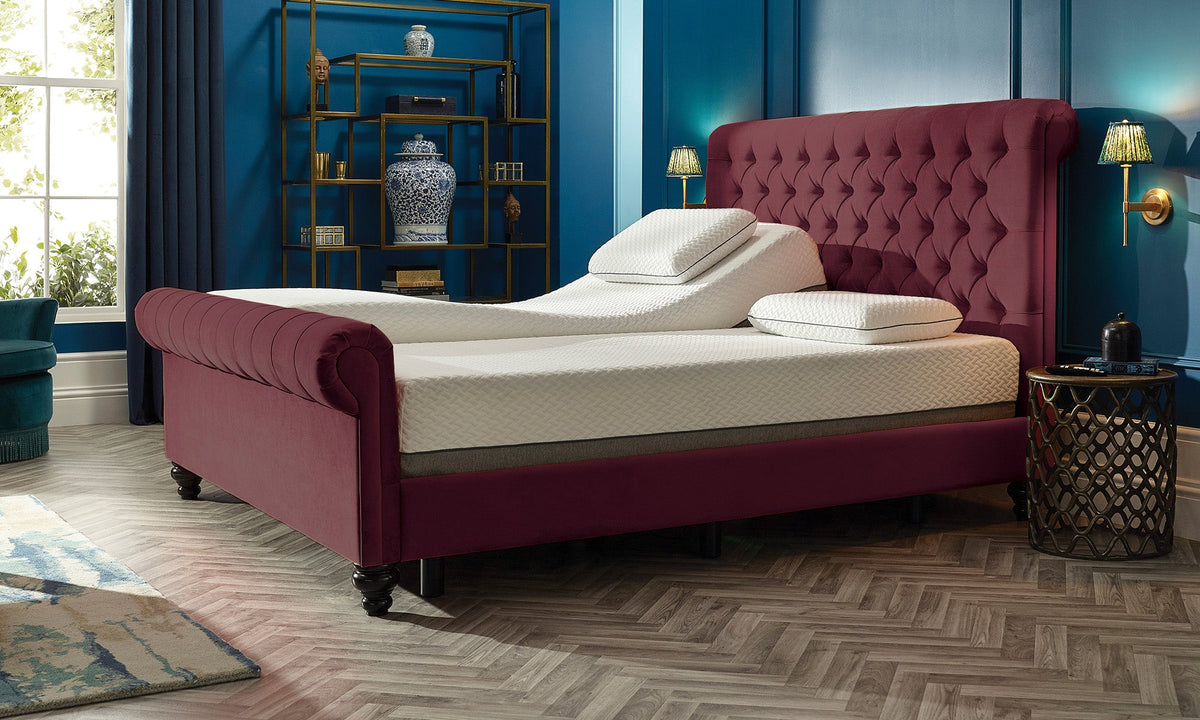 Opera Beds Dalta Premium Electric Adjustable Bed - Motorized Ergonomic Bedstead - Detail View 5