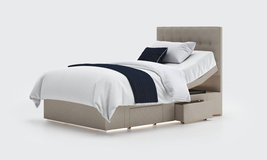Opera Beds Emerald Motion Divan Electric Adjustable Bed - Ergonomic Divan Base - Detail View 63