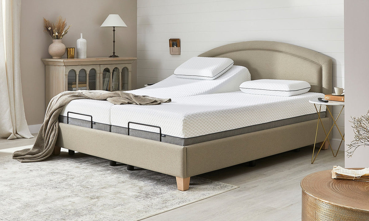 Opera Beds Eden Premium Electric Adjustable Bed - Motorized Comfort Bedstead - Detail View 2
