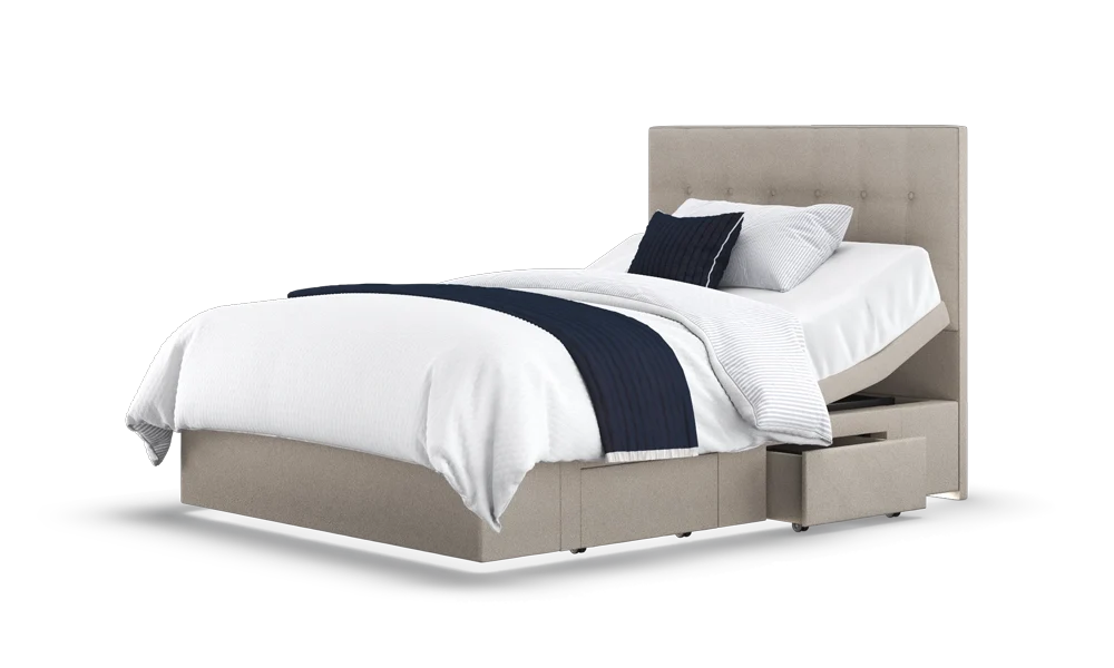 Opera Beds Emerald Motion Divan Electric Adjustable Bed - Ergonomic Divan Base - Detail View 103