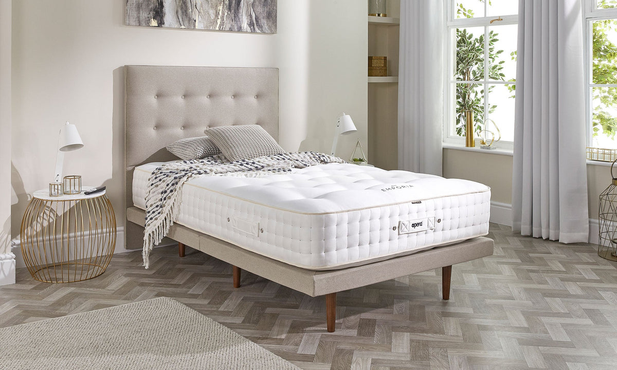 Opera Beds Emporia Natural Luxury Adjustable Mattress - Organic Handcrafted Mattress - Detail View 3