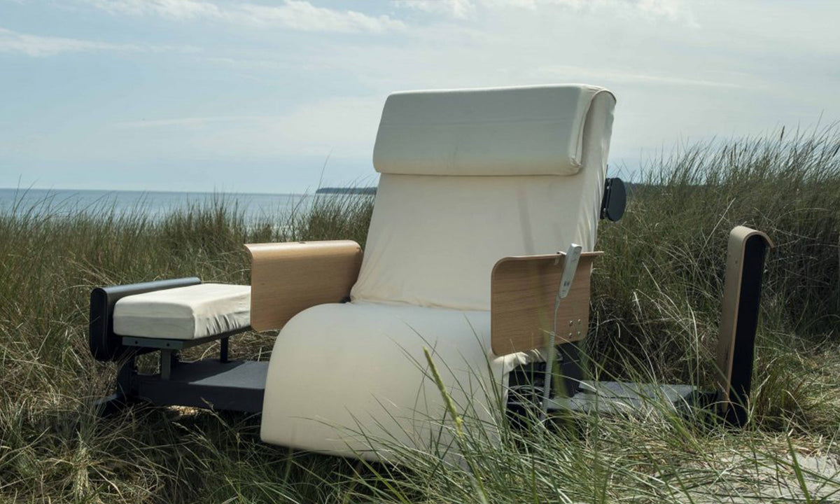 RotoBed Home Electric Rotating Chair Bed - Motorized Stand-Assist Swivel Care Bed - Detail View 45