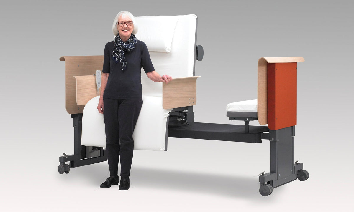 RotoBed Free Electric Rotating Chair Bed - Automated Mobility Assist Swivel Bed - Detail View 25