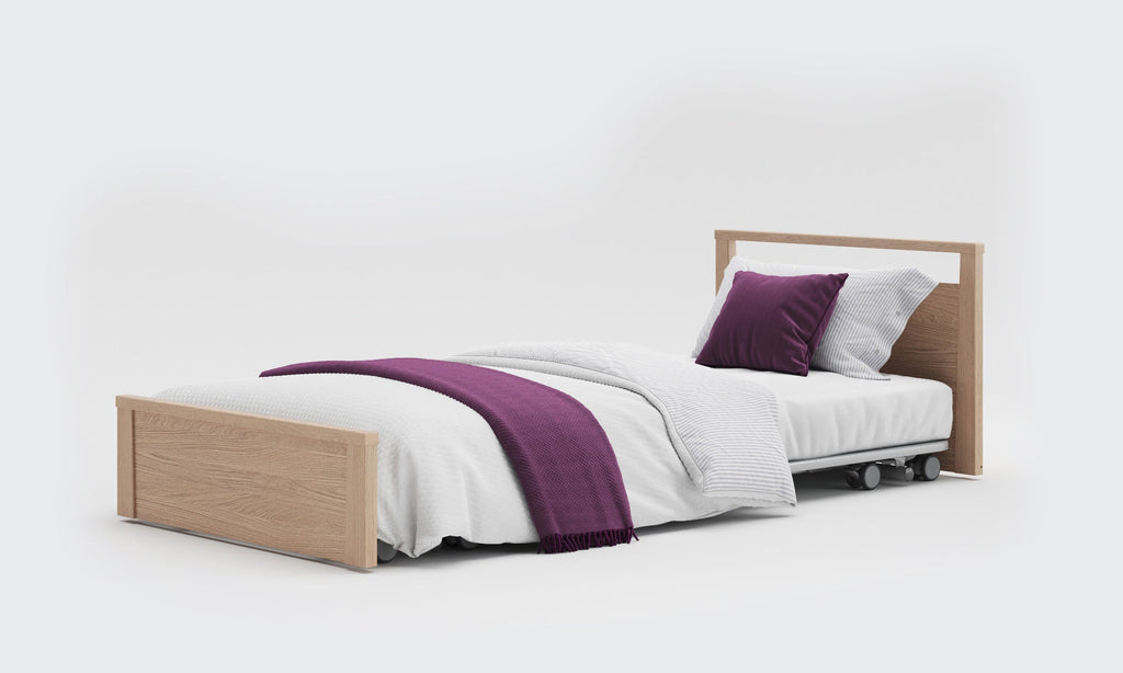 Opera Beds Solo Low Footboard Profiling Floor Bed - Ultra-Low Medical Care Bed - Detail View 13