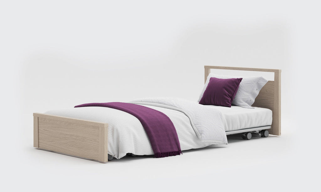 Opera Beds Solo Low Footboard Profiling Floor Bed - Ultra-Low Medical Care Bed - Detail View 14