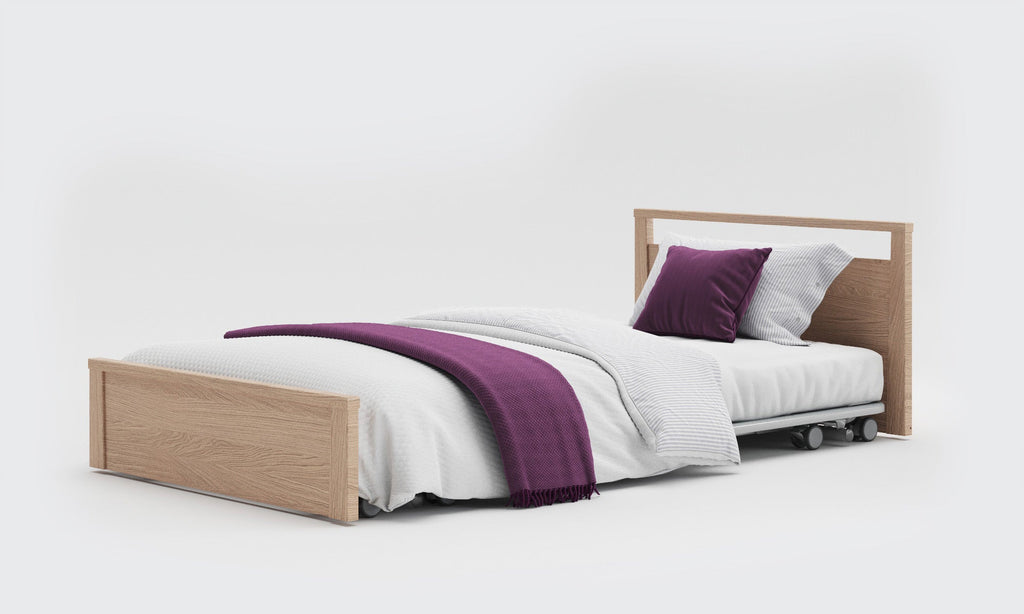 Opera Beds Solo Low Footboard Profiling Floor Bed - Ultra-Low Medical Care Bed - Detail View 9
