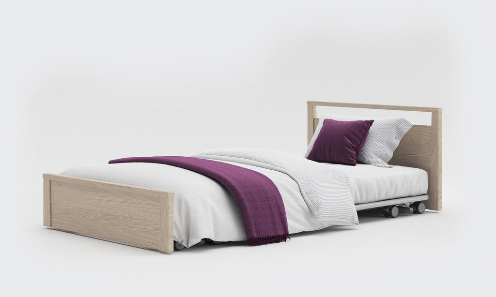 Opera Beds Solo Low Footboard Profiling Floor Bed - Ultra-Low Medical Care Bed - Detail View 15