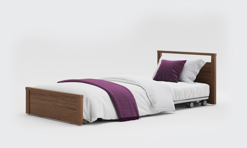 Opera Beds Solo Low Footboard Profiling Floor Bed - Ultra-Low Medical Care Bed - Detail View 8