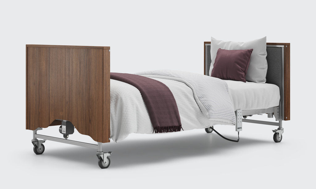 Opera Beds Classic Electric Profiling Care Bed - Height Adjustable Medical Nursing Bed - Detail View 19