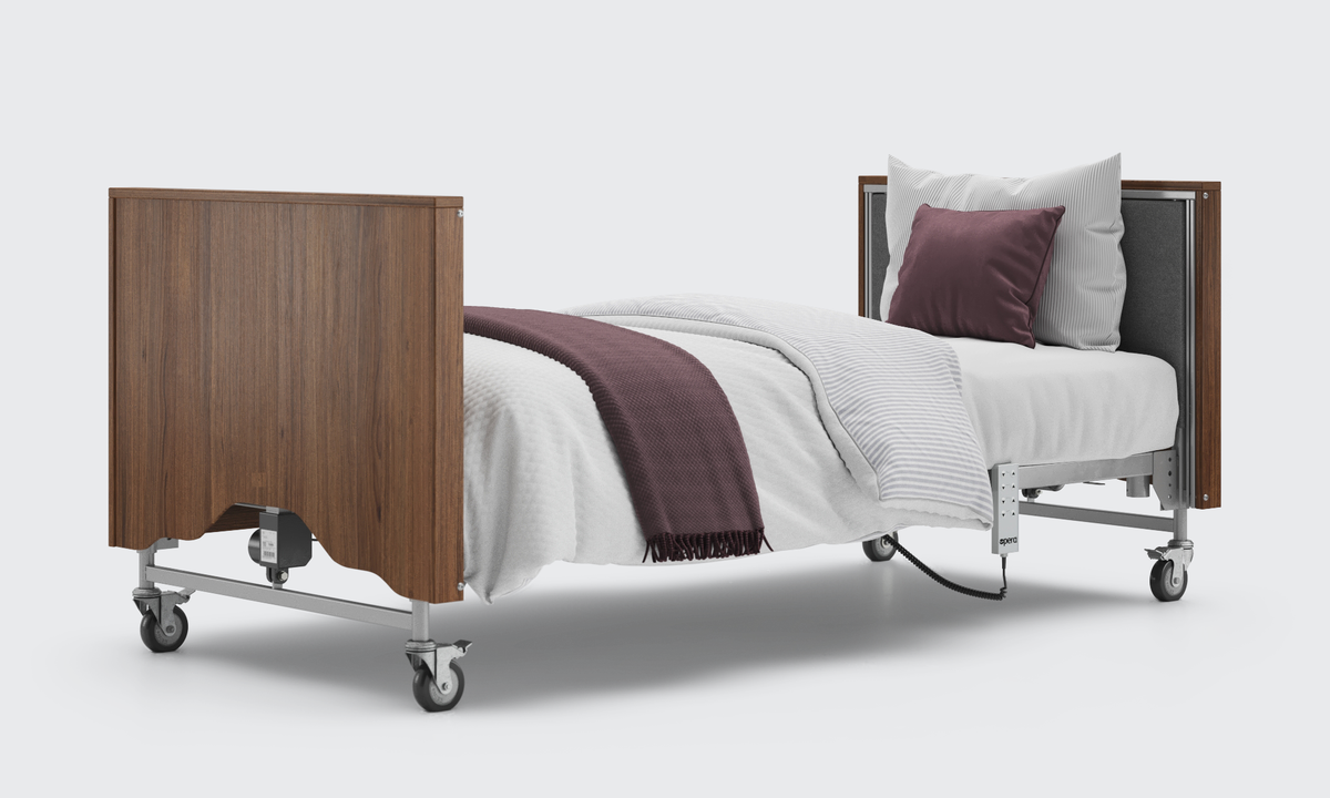 Opera Beds Classic Electric Profiling Care Bed - Height Adjustable Medical Nursing Bed - Detail View 19