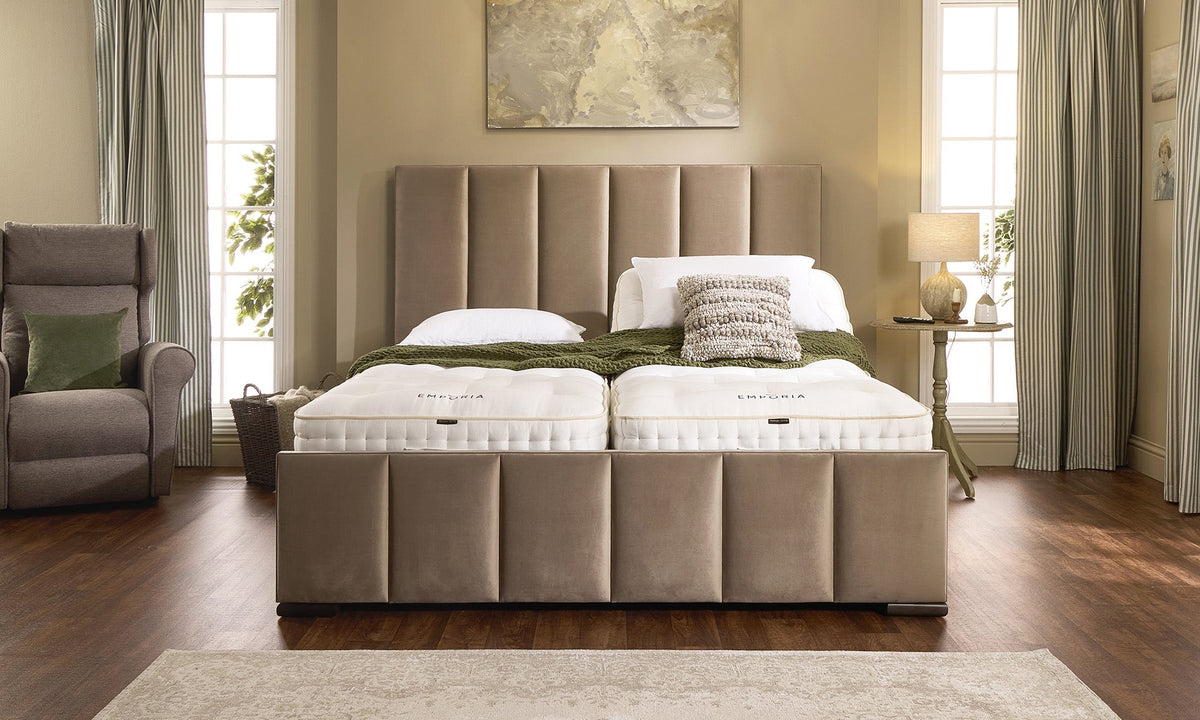 Opera Beds Carrington Premium Electric Adjustable Bed - Handcrafted Motorized Bedstead - Detail View 4