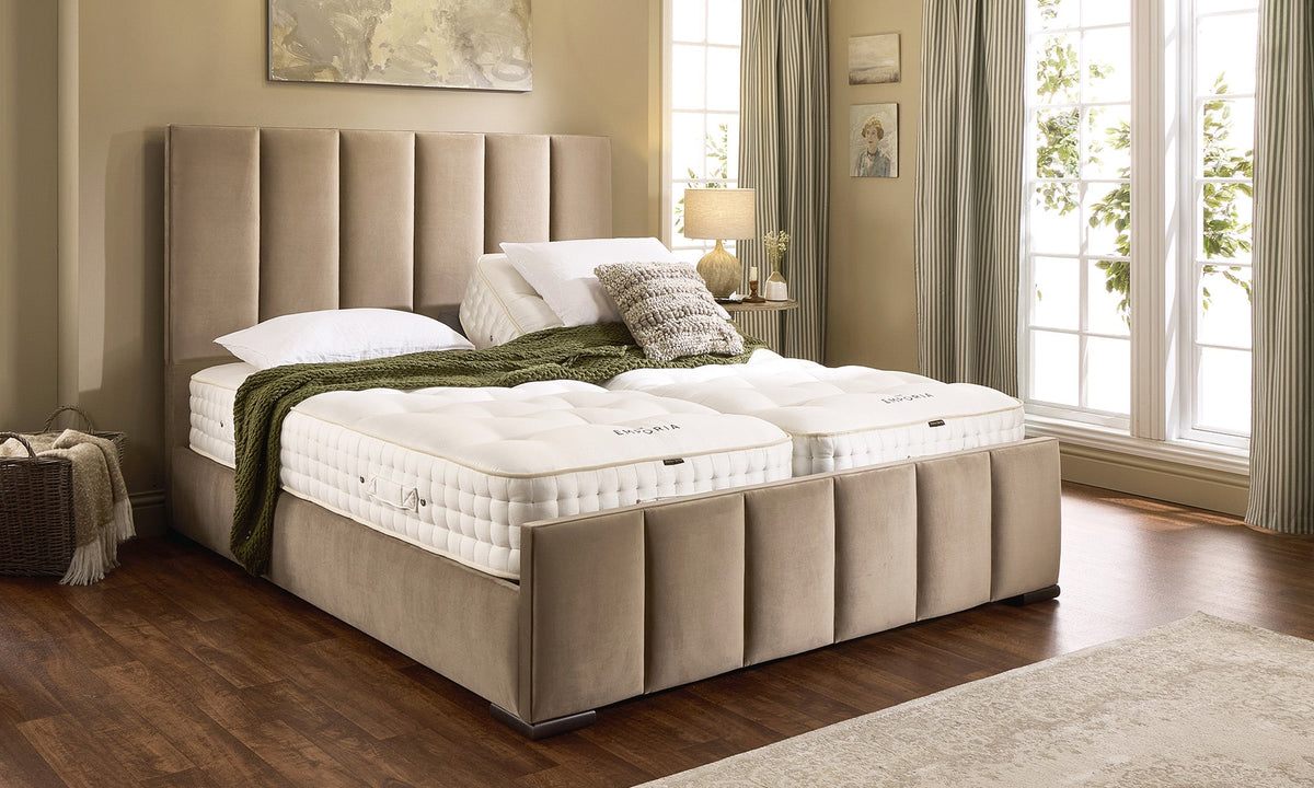 Opera Beds Carrington Premium Electric Adjustable Bed - Handcrafted Motorized Bedstead - Detail View 6