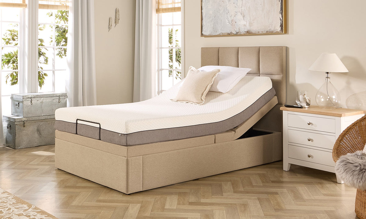 Opera Beds Opal Motion Divan Electric Adjustable Bed - Luxury Motorized Divan - Detail View 2