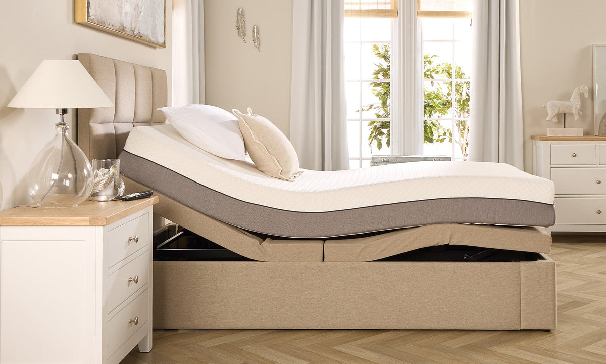 Opera Beds Opal Motion Divan Electric Adjustable Bed - Luxury Motorized Divan - Detail View 4