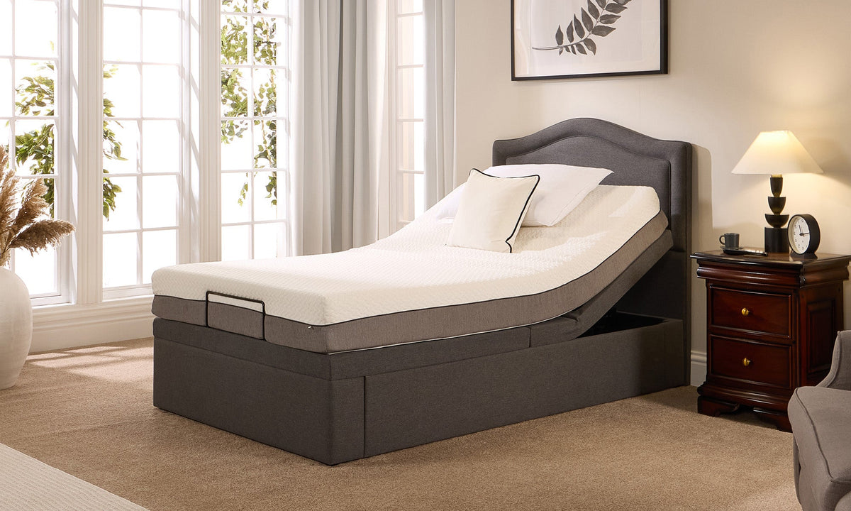Opera Beds Pearl Motion Divan Electric Adjustable Bed - Luxury Profiling Sleep System - Detail View 2