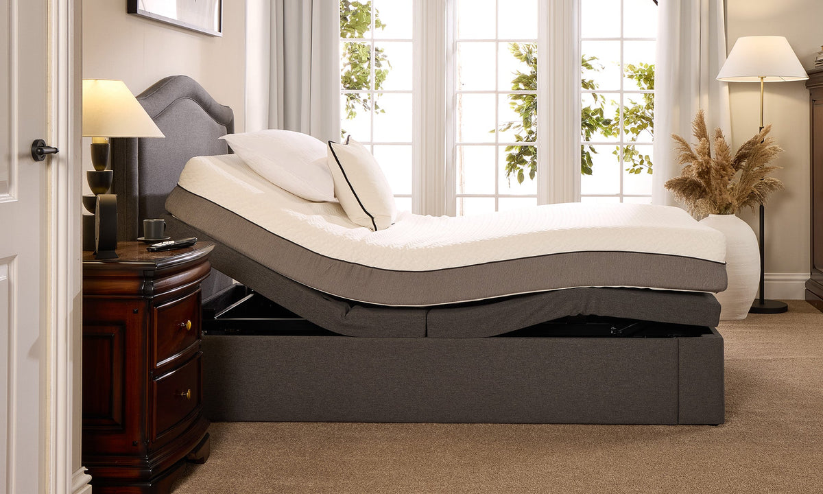 Opera Beds Pearl Motion Divan Electric Adjustable Bed - Luxury Profiling Sleep System - Detail View 6