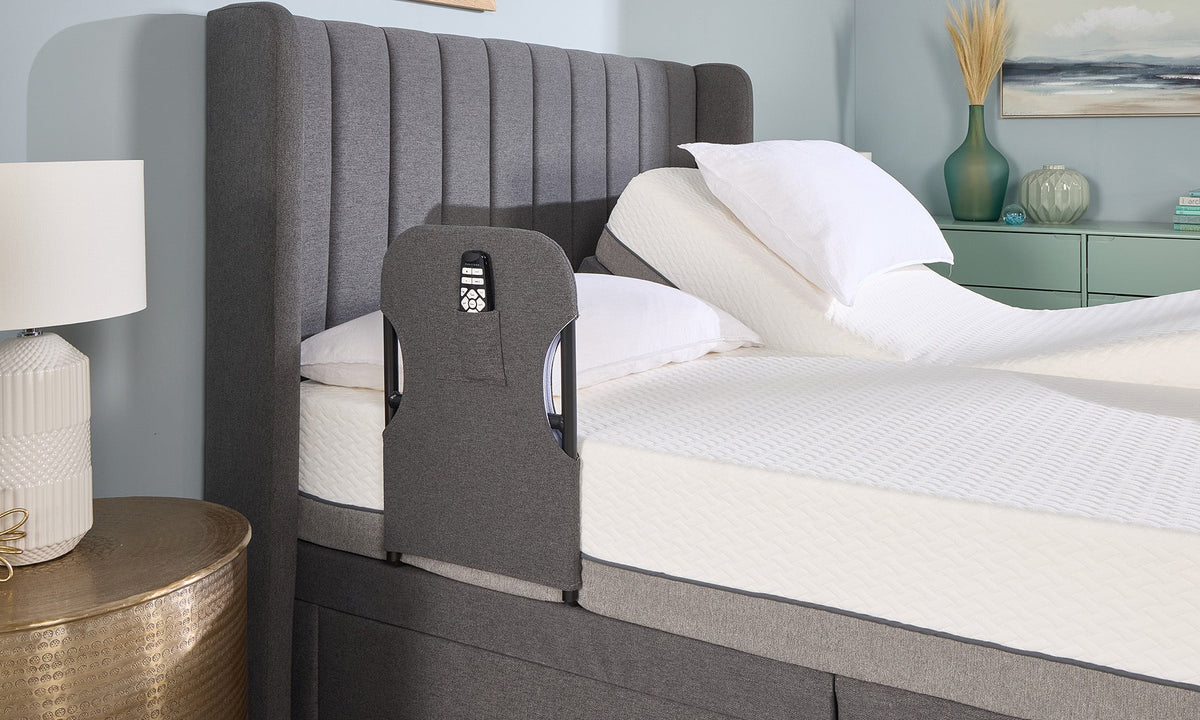 Opera Beds Motion Base Grab Rail - Sturdy Stand-Assist Support Rail for Motion Beds - Detail View 3