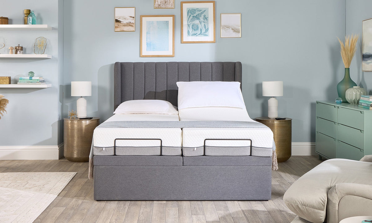 Opera Beds Topaz Motion Divan Electric Adjustable Bed - Luxury Motorized Divan - Detail View 3