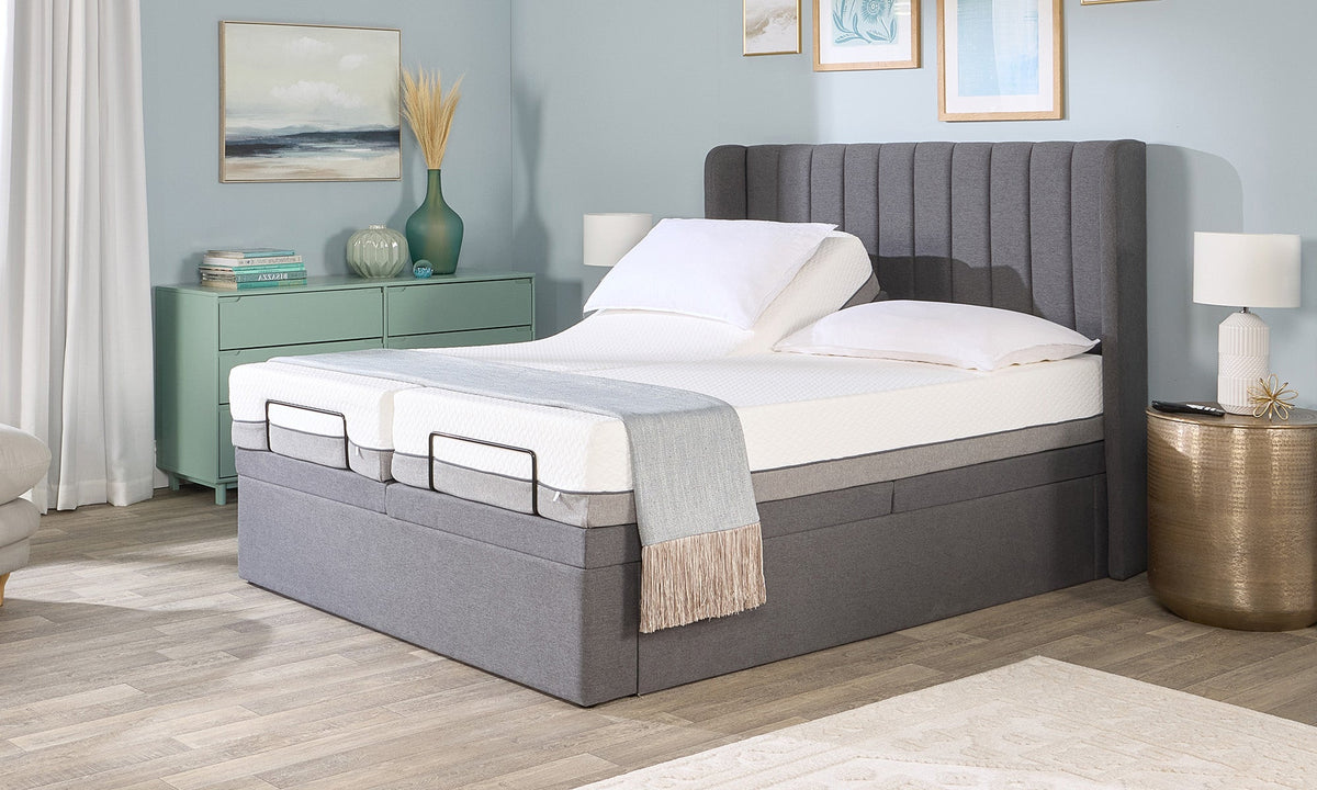 Opera Beds Topaz Motion Divan Electric Adjustable Bed - Luxury Motorized Divan - Detail View 2