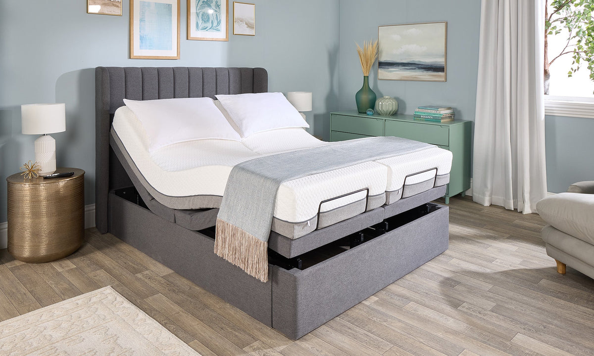 Opera Beds Topaz Motion Divan Electric Adjustable Bed - Luxury Motorized Divan - Detail View 4