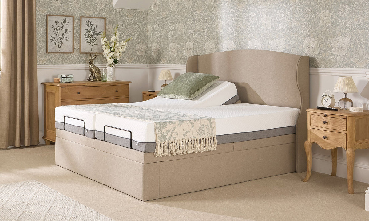 Opera Beds Ruby Motion Divan Electric Adjustable Bed - Motorized Profiling Divan - Detail View 2