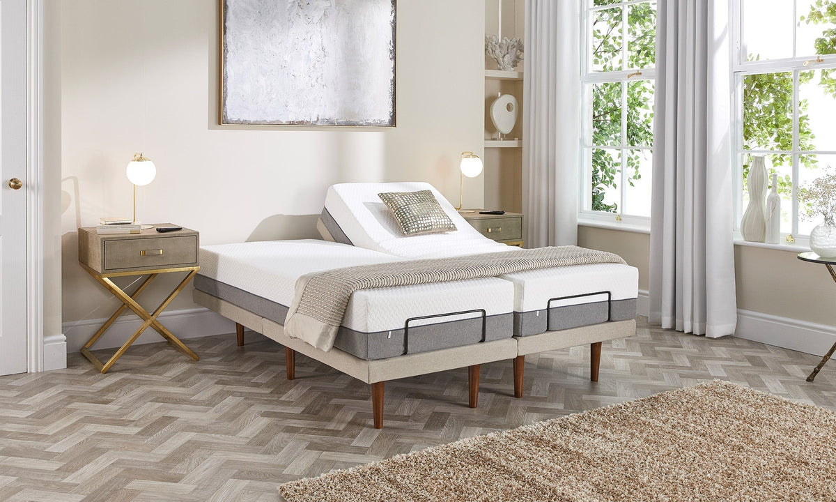 Opera Beds Motion Electric Adjustable Bed Base - Motorized Ergonomic Profiling Frame - Detail View 3