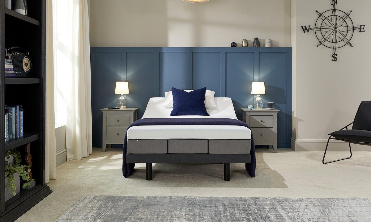Opera Beds Motion Electric Adjustable Bed Base - Motorized Ergonomic Profiling Frame - Detail View 7