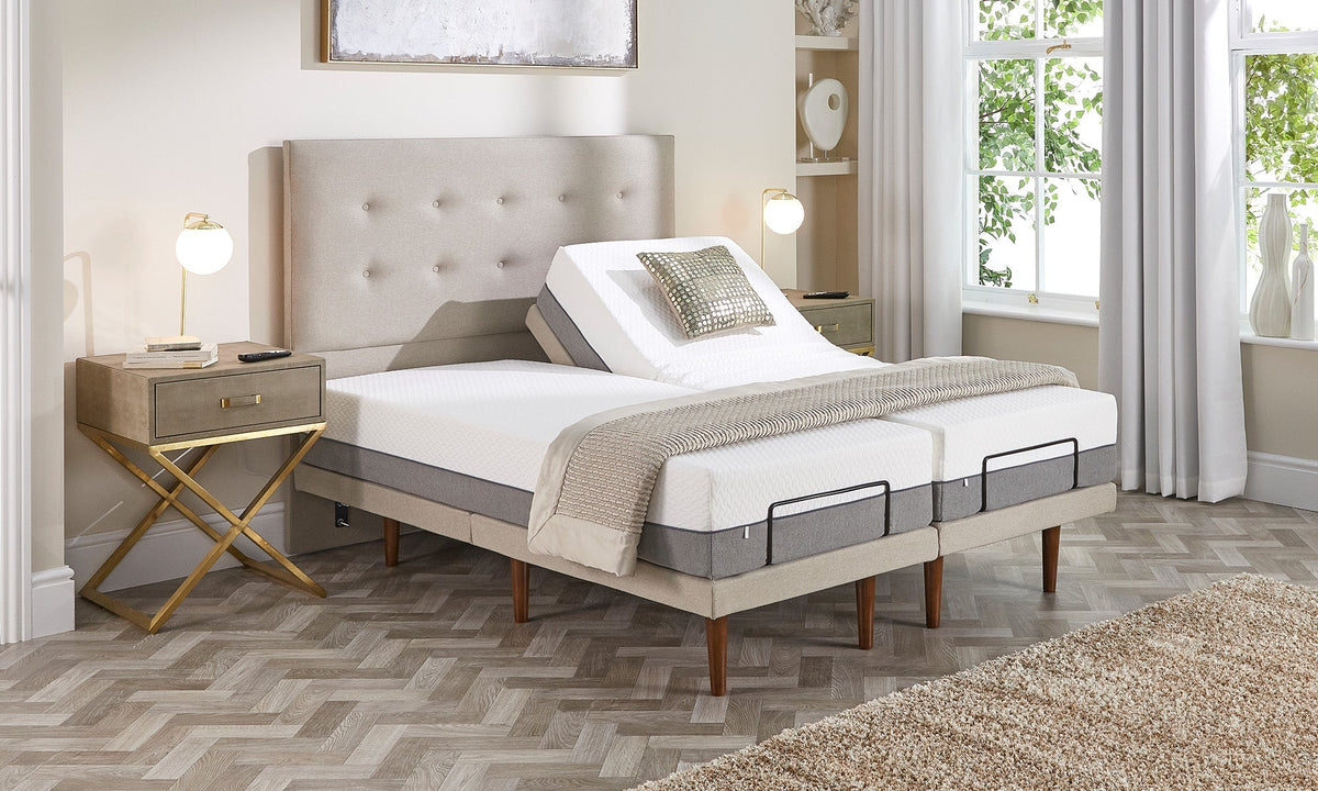 Opera Beds Emerald Motion Electric Adjustable Bed - Ergonomic Profiling Sleep System - Detail View 4