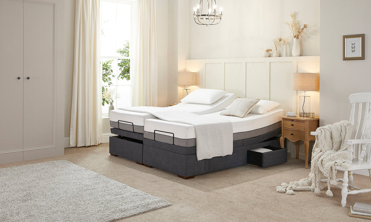 Opera Beds Motion Divan Electric Adjustable Bed Base - Motorized Divan Profiling Base - Detail View 3
