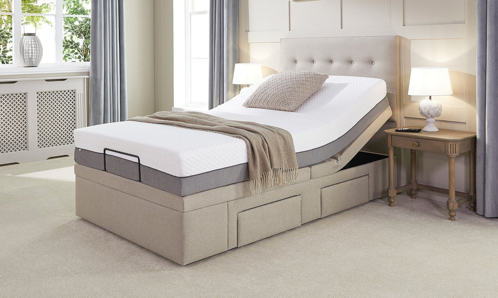 Opera Beds Emerald Motion Divan Electric Adjustable Bed - Ergonomic Divan Base - Detail View 2