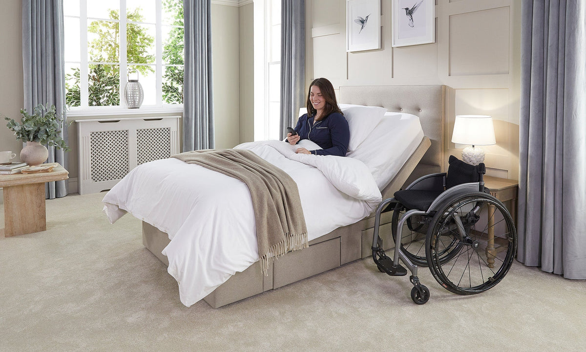 Opera Beds Emerald Motion Divan Electric Adjustable Bed - Ergonomic Divan Base - Detail View 3