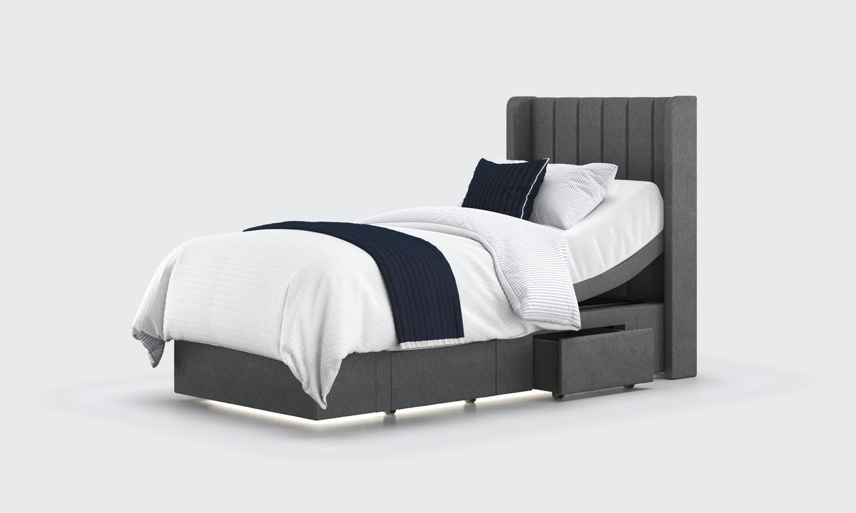 Opera Beds Topaz Motion Divan Electric Adjustable Bed - Luxury Motorized Divan - Detail View 13