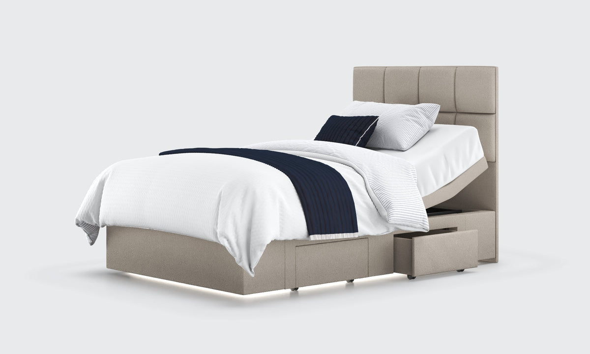Opera Beds Opal Motion Divan Electric Adjustable Bed - Luxury Motorized Divan - Detail View 23