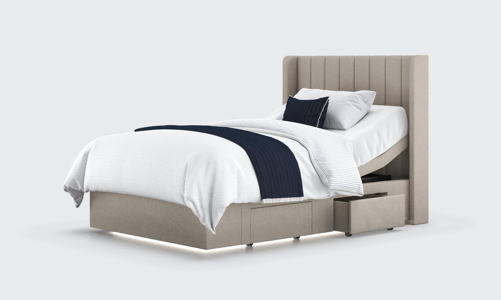 Opera Beds Topaz Motion Divan Electric Adjustable Bed - Luxury Motorized Divan - Detail View 24