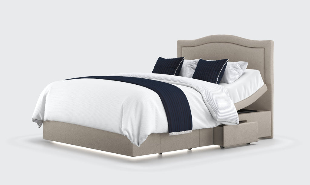 Opera Beds Pearl Motion Divan Electric Adjustable Bed - Luxury Profiling Sleep System - Detail View 31