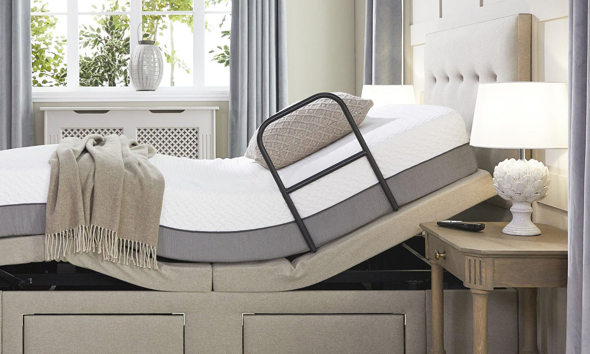 Opera Beds Motion Base Grab Rail - Sturdy Stand-Assist Support Rail for Motion Beds - Main Product Image