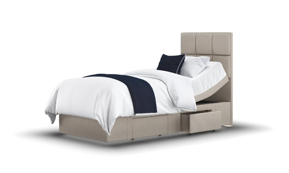Opera Beds Opal Motion Divan Electric Adjustable Bed - Luxury Motorized Divan - Detail View 72