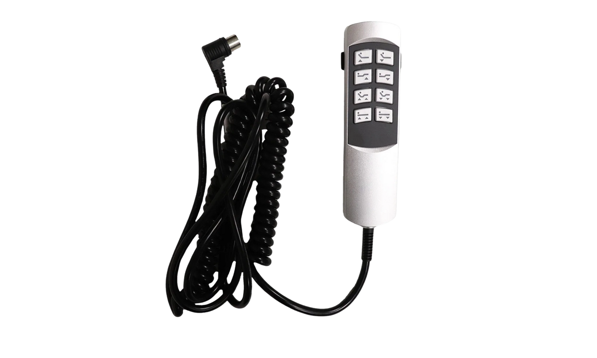 Opera Beds Easy Press Remote Handset - Large Button Bed Controller for Impaired Hand Mobility - Main Product Image