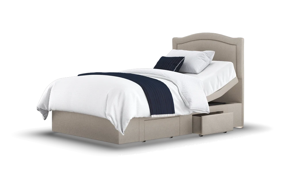 Opera Beds Pearl Motion Divan Electric Adjustable Bed - Luxury Profiling Sleep System - Detail View 83