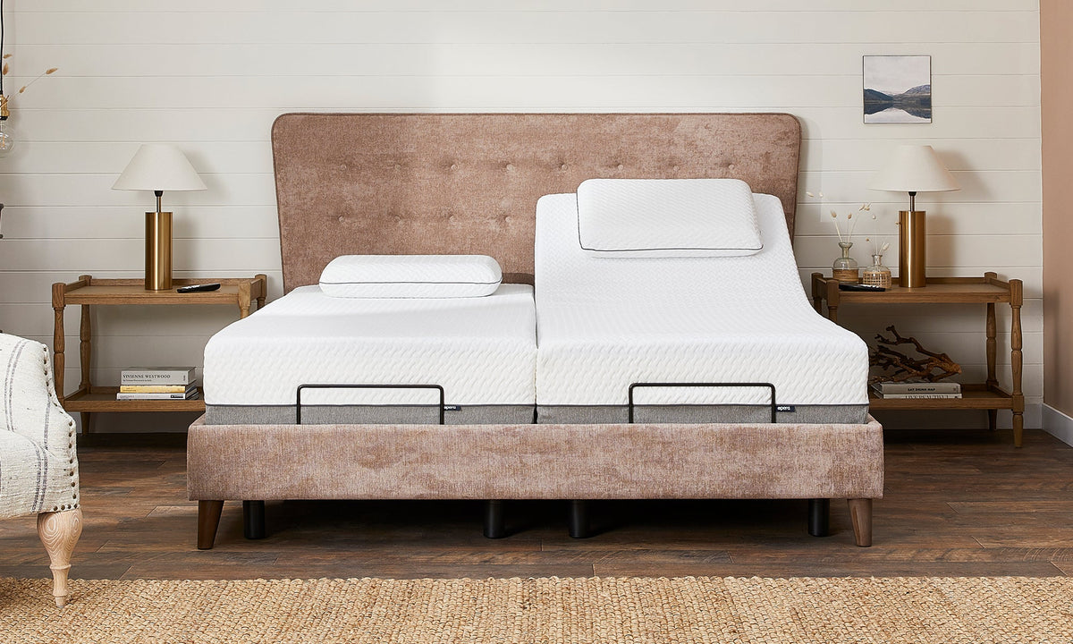 Opera Beds Romeo Premium Electric Adjustable Bed - Handcrafted Motorized Bedstead - Detail View 3